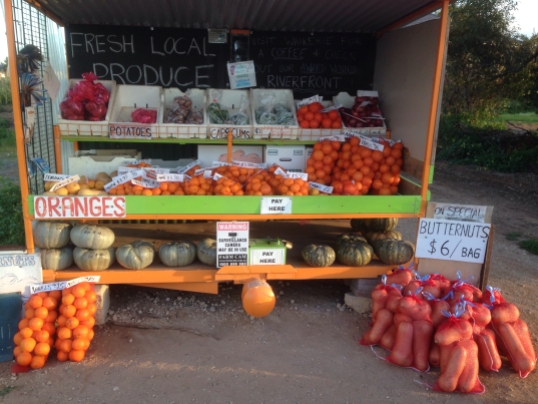 Roadside fruit stall, Riverland, South Australia